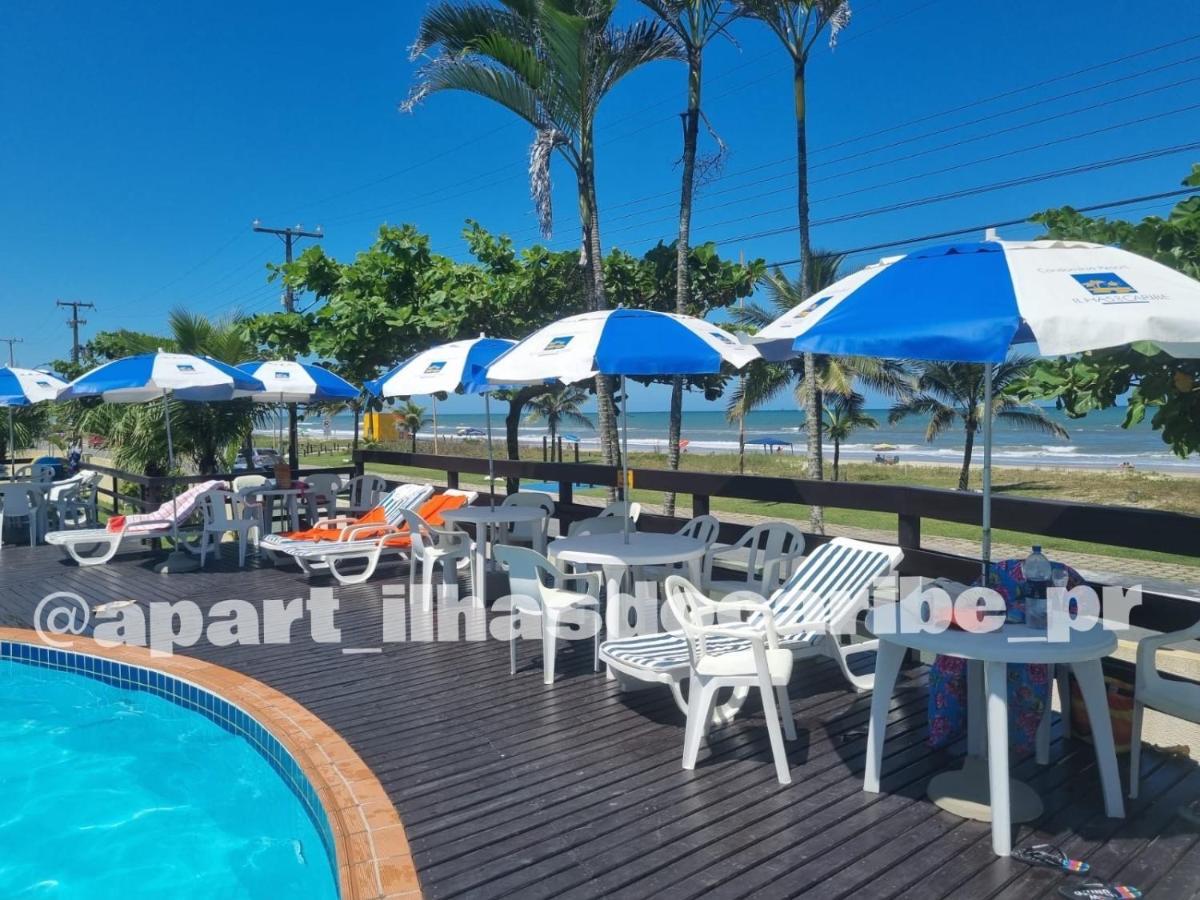 Apto Cond Ilhas Do Caribe - Pr - Beira Mar Матиньюс Экстерьер фото