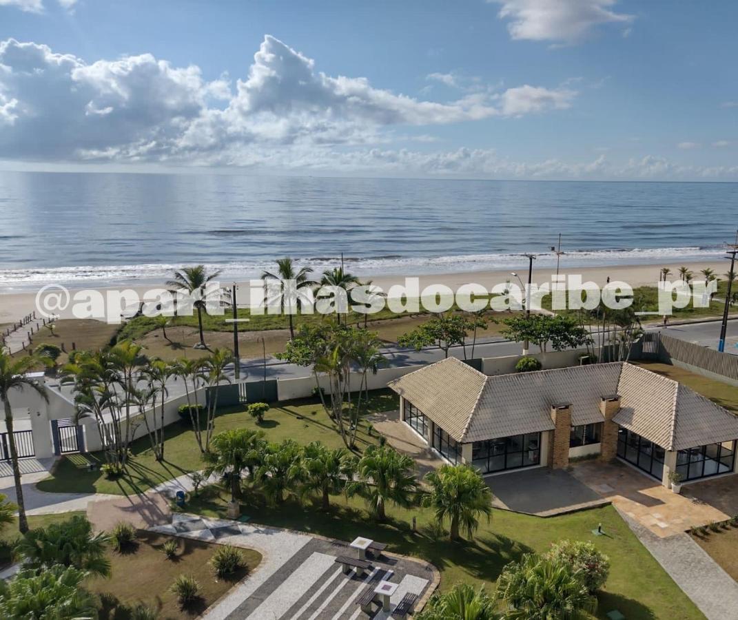 Apto Cond Ilhas Do Caribe - Pr - Beira Mar Матиньюс Экстерьер фото