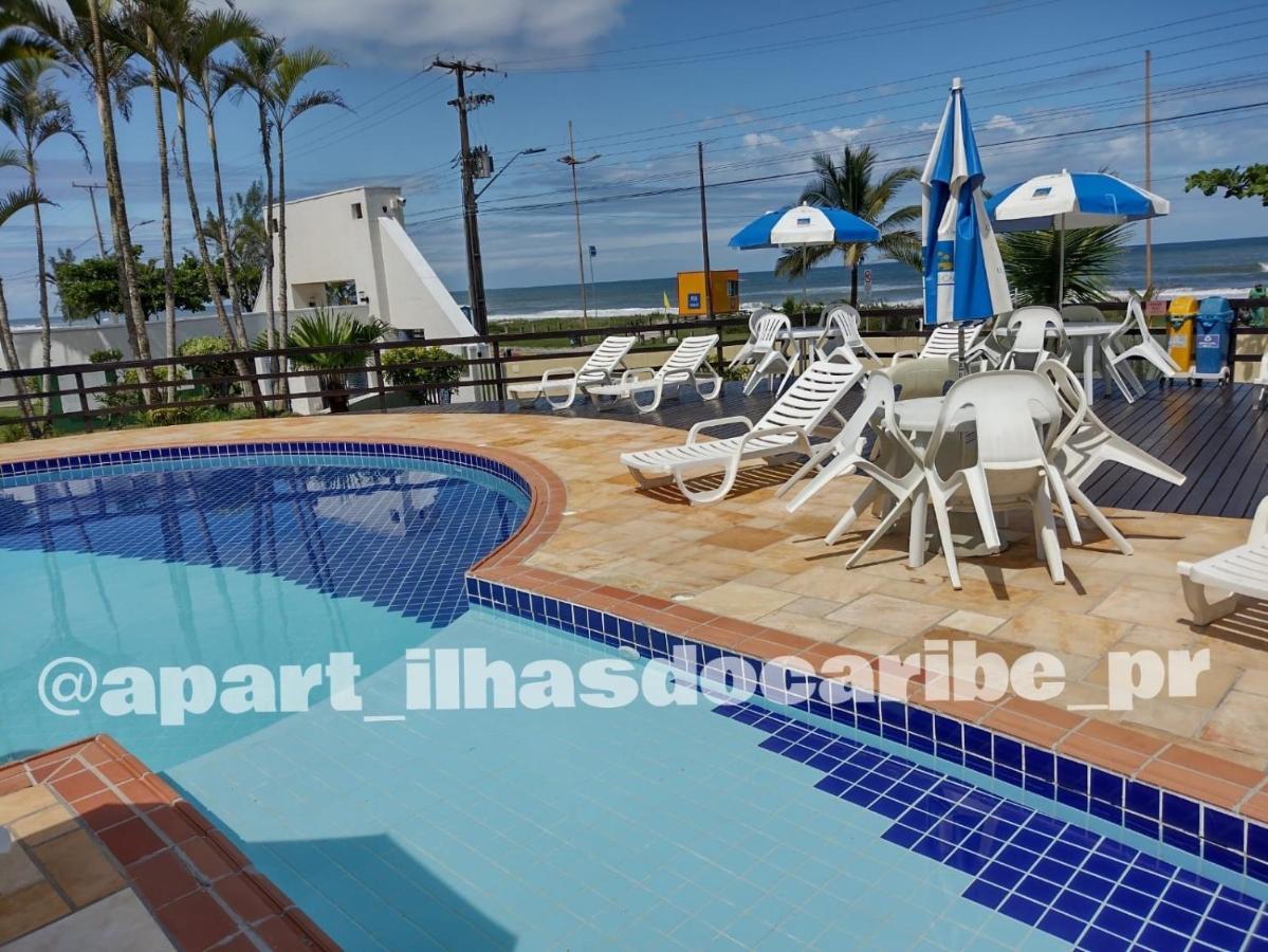 Apto Cond Ilhas Do Caribe - Pr - Beira Mar Матиньюс Экстерьер фото