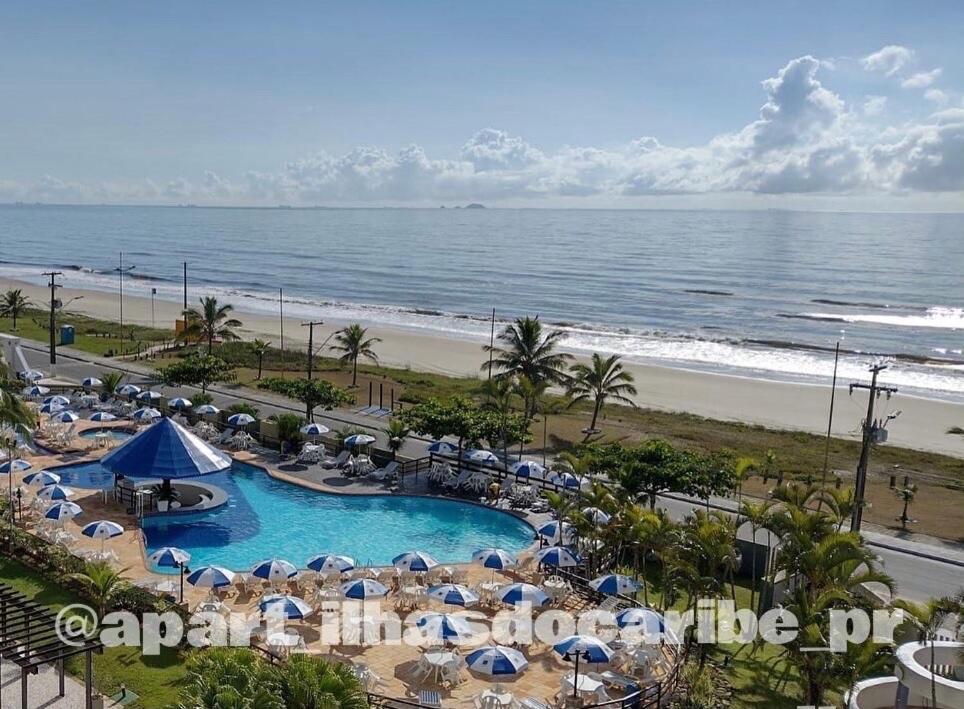 Apto Cond Ilhas Do Caribe - Pr - Beira Mar Матиньюс Экстерьер фото