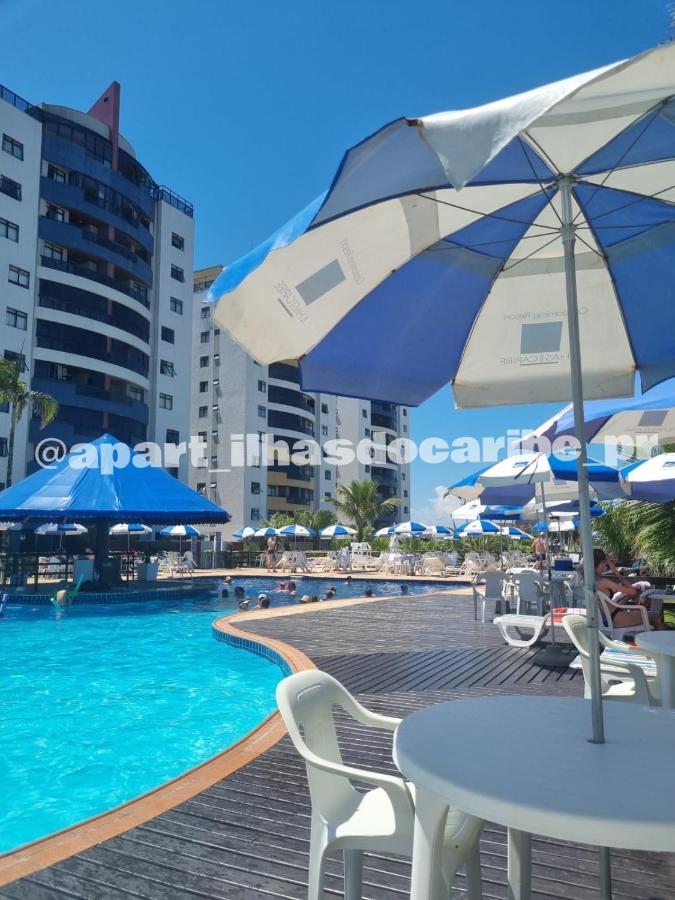 Apto Cond Ilhas Do Caribe - Pr - Beira Mar Матиньюс Экстерьер фото