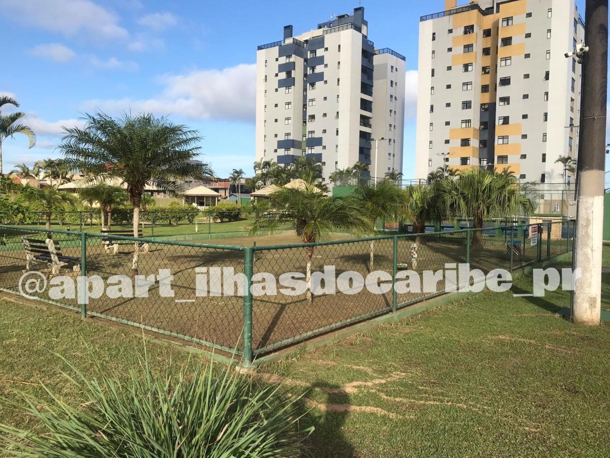 Apto Cond Ilhas Do Caribe - Pr - Beira Mar Матиньюс Экстерьер фото