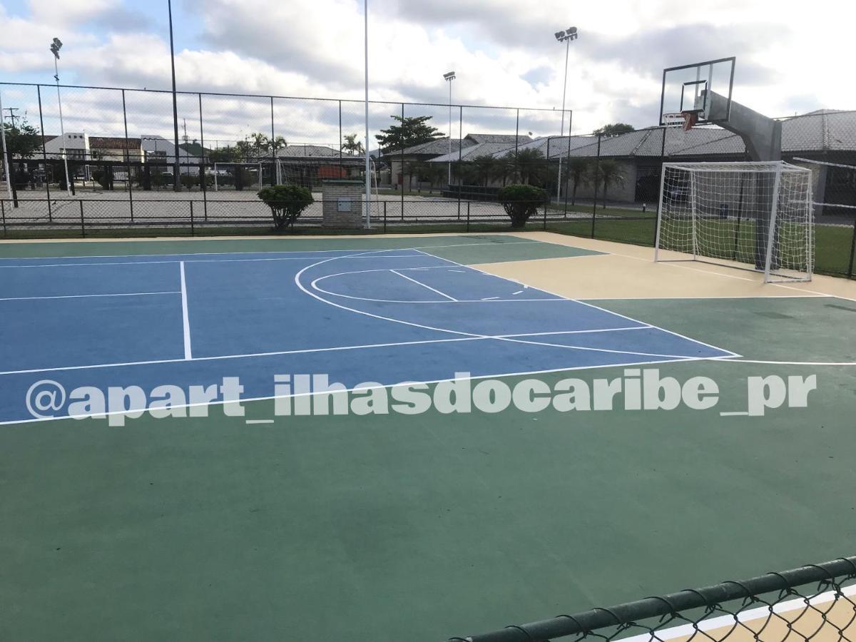 Apto Cond Ilhas Do Caribe - Pr - Beira Mar Матиньюс Экстерьер фото