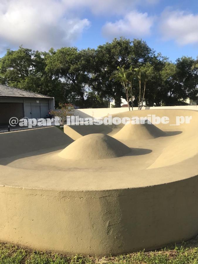 Apto Cond Ilhas Do Caribe - Pr - Beira Mar Матиньюс Экстерьер фото